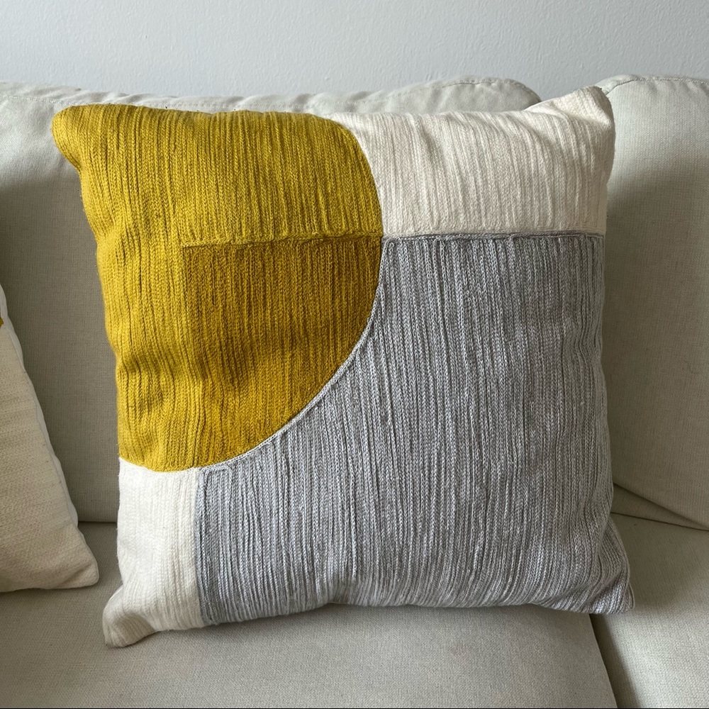 West elm throw pillow